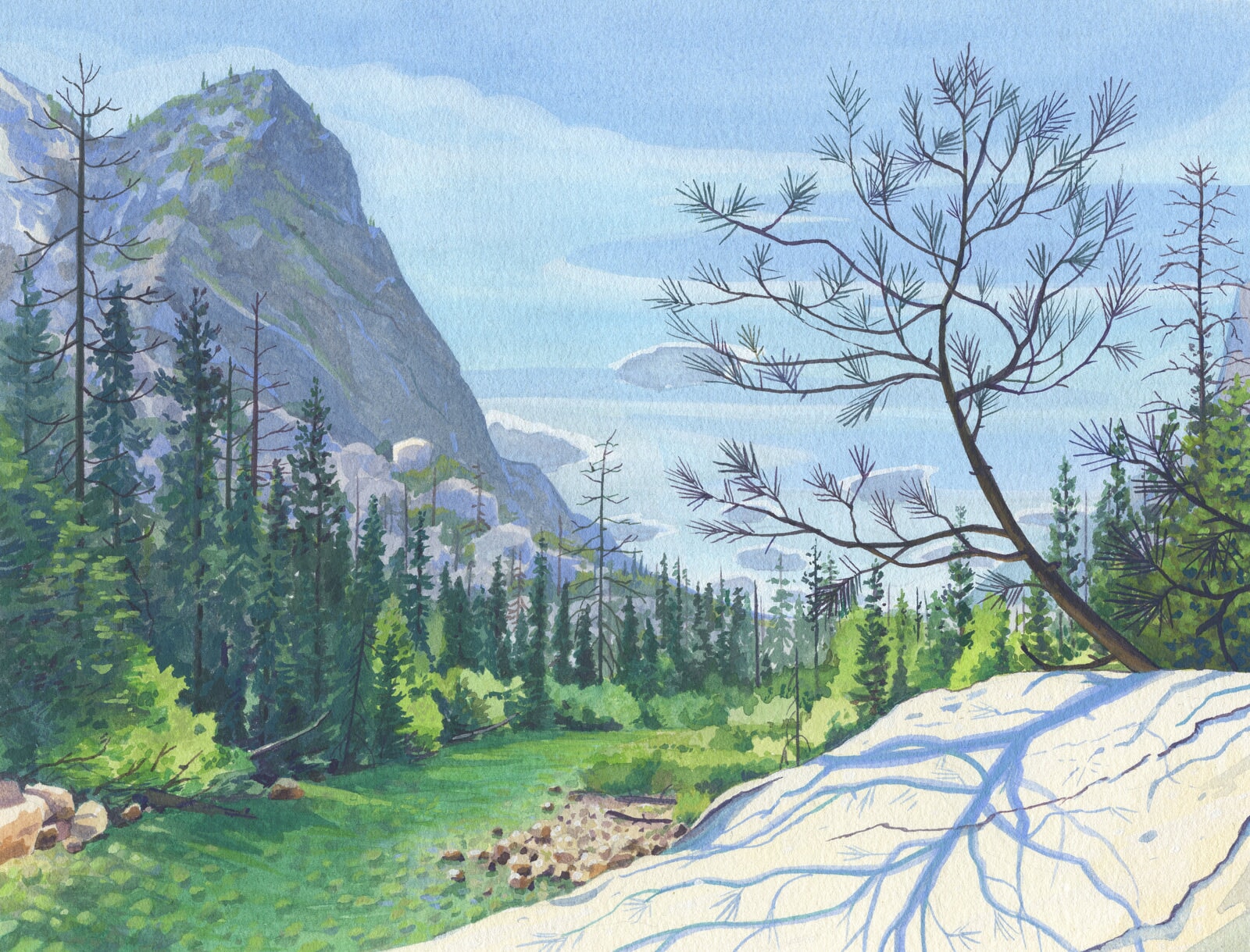 A place to stretch and laze (Kings Canyon) Shop MaryEllen Hackett