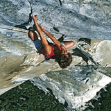 Icon Lynn Hill topping out the Nose, El Capitan, for the legendary first free ascent, 1993