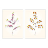 Mirror Image: Western Redbud, Early Fall