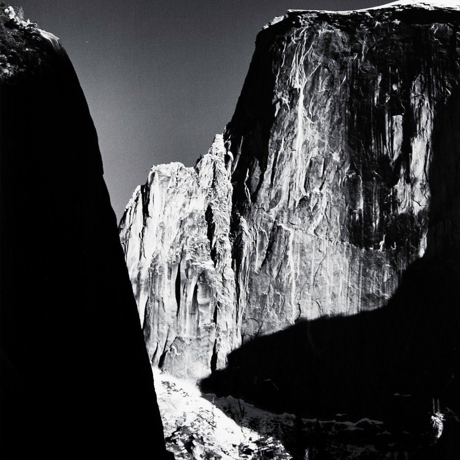 Moon and Half Dome - Signed Special Edition Photograph Signed_SEP Ansel Adams