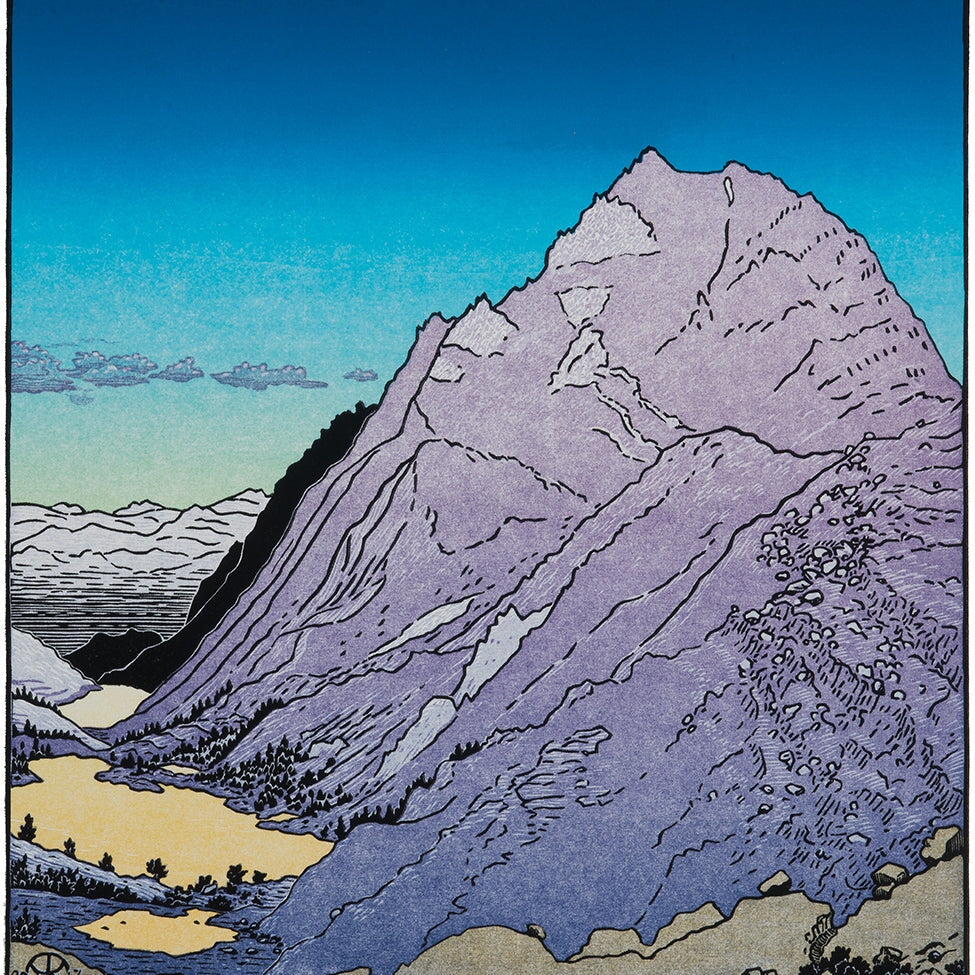 Mt. Thoreau from Piute Pass Shop Tom Killion