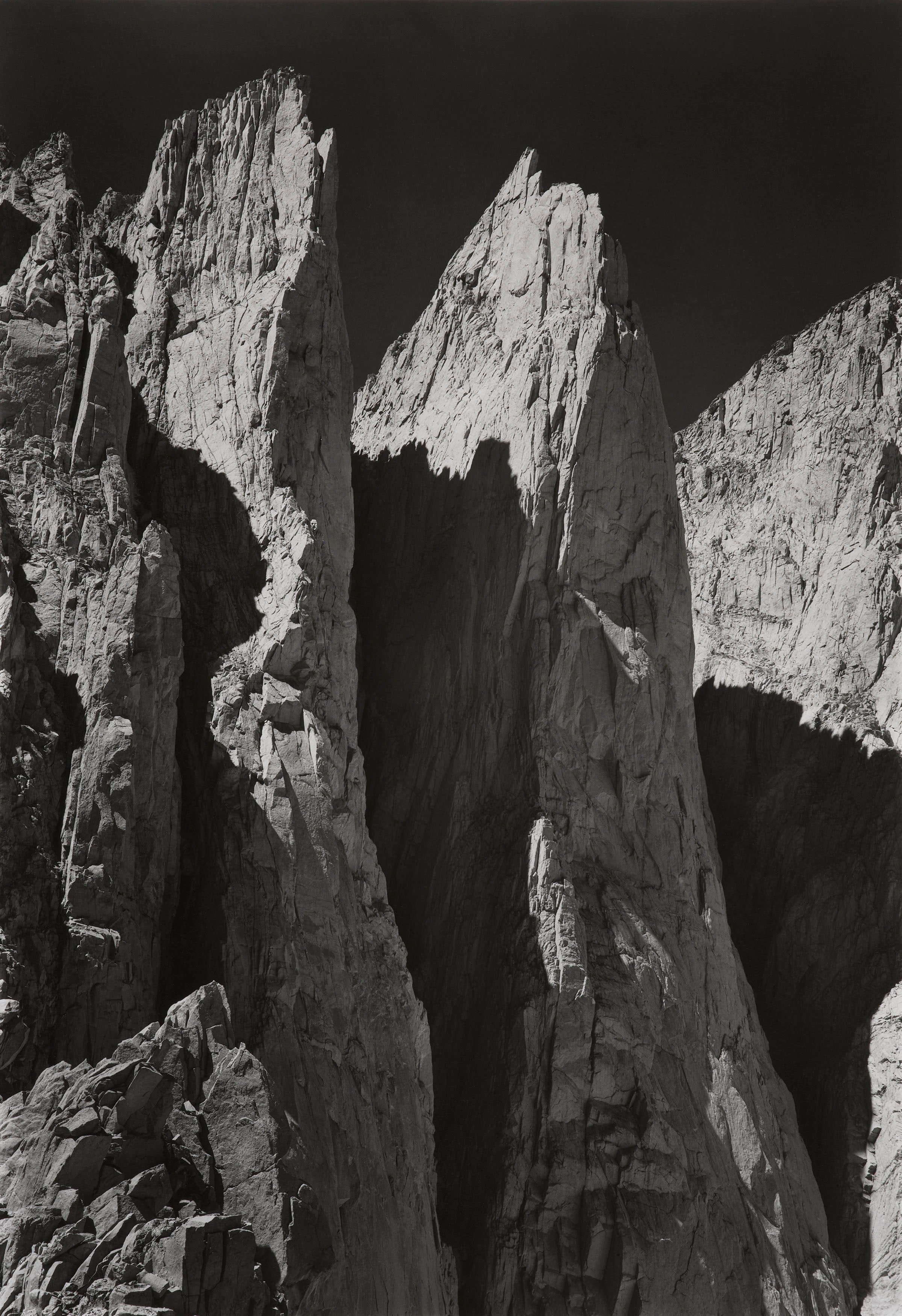 Mt. Whitney Pinnacles explore photographs The Ansel Adams Gallery