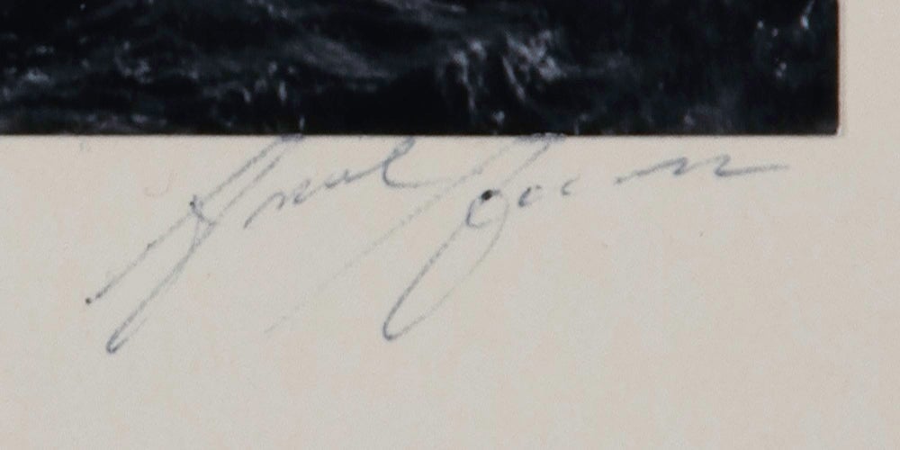 Pt. Sur, Storm Original Photograph Ansel Adams