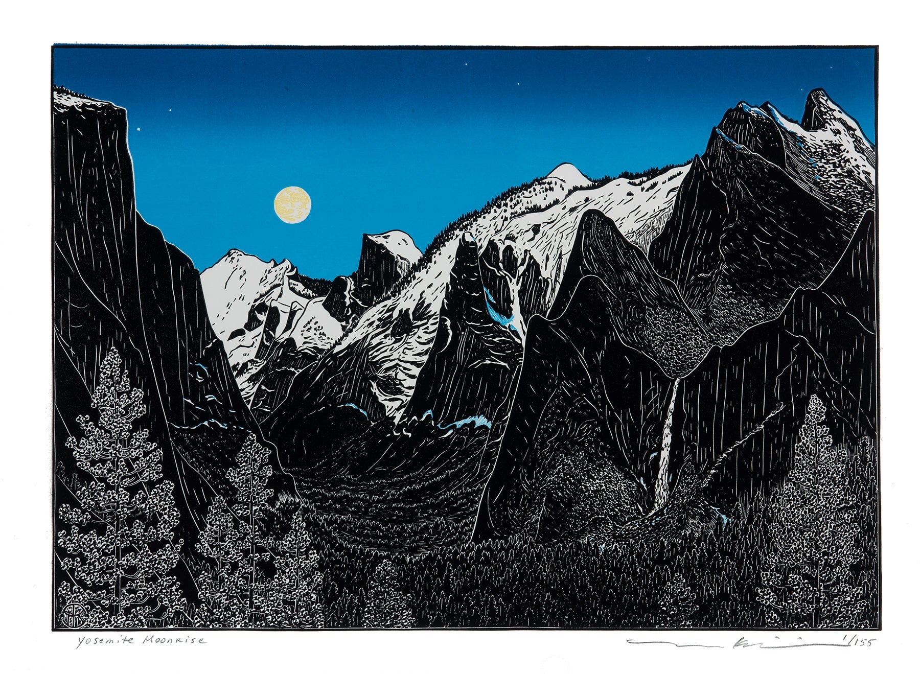 Yosemite Moonrise ed 28/95 Shop Tom Killion