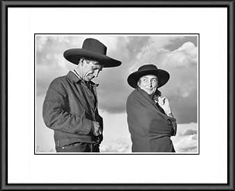 Georgia O'Keeffe and Orville Cox.