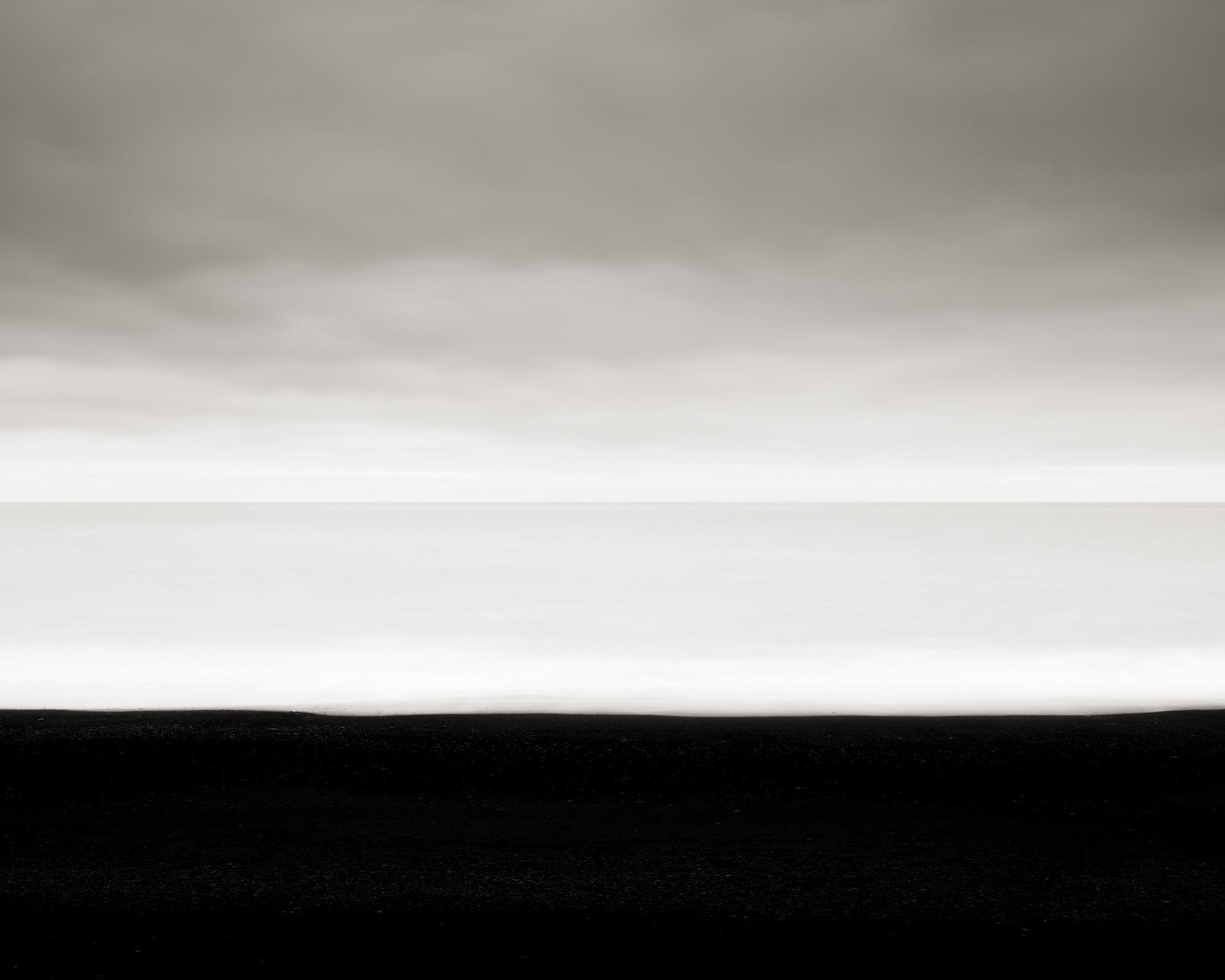 Midnight Sun and Black Sand Beach, Iceland Shop Jeffrey Conley 8"x10"
