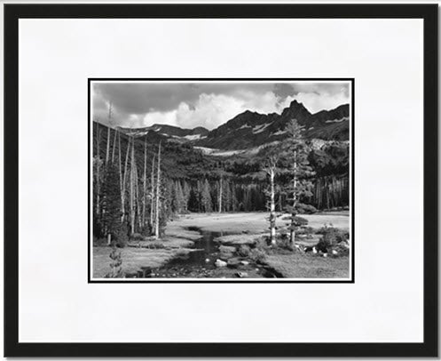 Mount Ansel Adams, Lyell Fork of the Merced River.