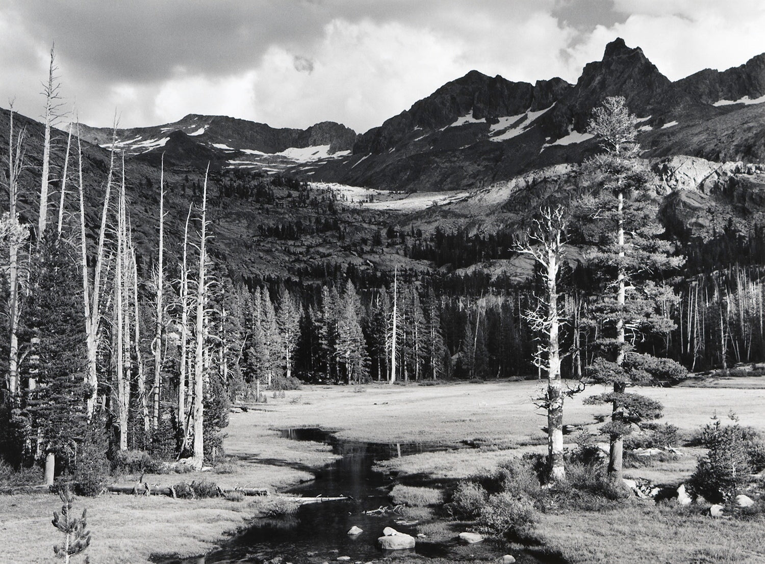 Mt. Ansel Adams, Lyell Fork.