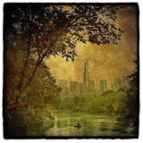 Rowboat on Lake, Central Park Shop Dan Burkholder