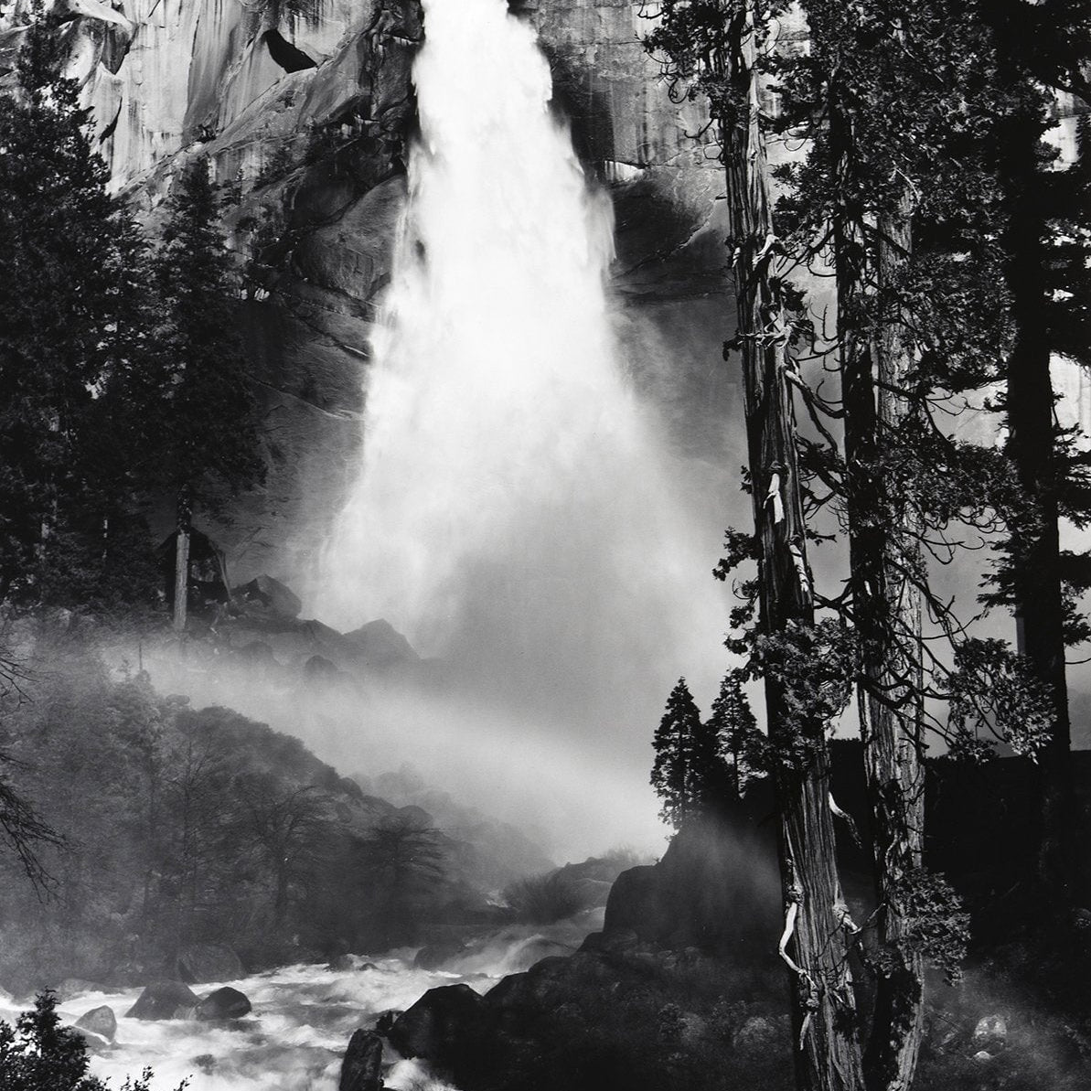Yosemite Waterfall Set Shop Ansel Adams