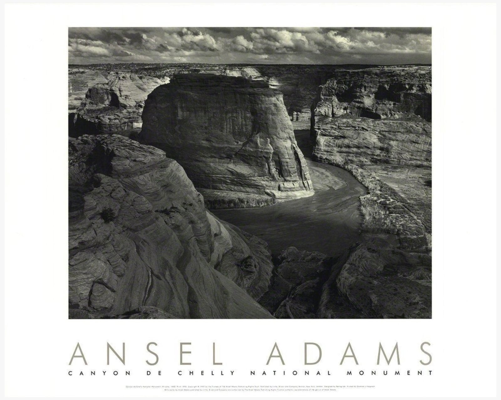 Canyon de Chelly Shop: Poster Ansel Adams 