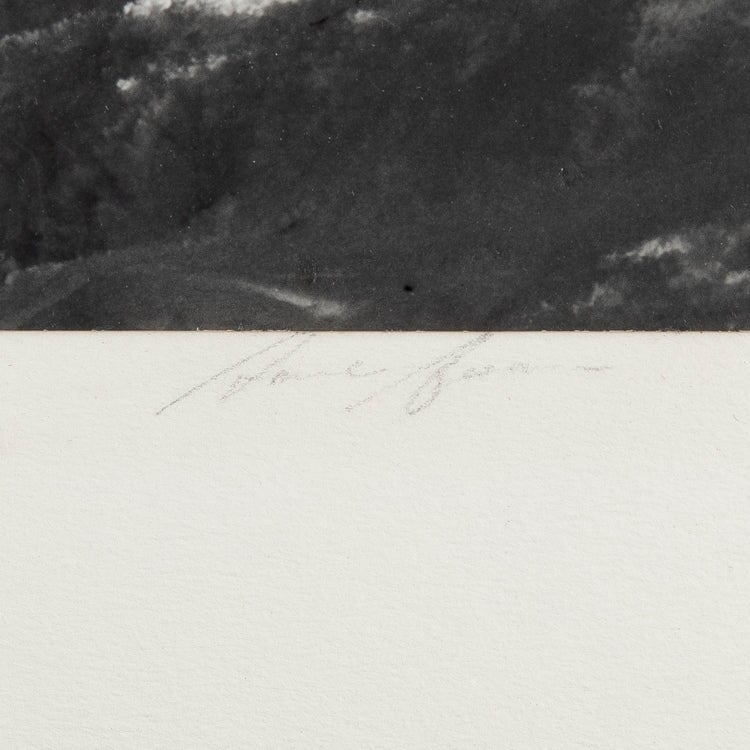 Half Dome, Merced River, Winter Original Photograph Ansel Adams 