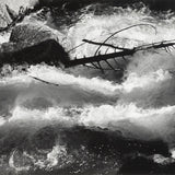 Rushing Water, Merced River Original Photograph Ansel Adams 