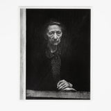 Woman Behind Screen Door, Independence Original Photograph Ansel Adams 