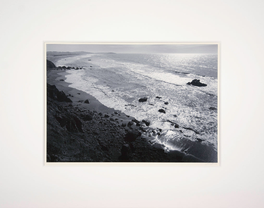 Shore, South of Timber Cove Original Photograph Ansel Adams 