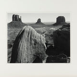 Monument Valley (boulder) Original Photograph Ansel Adams 
