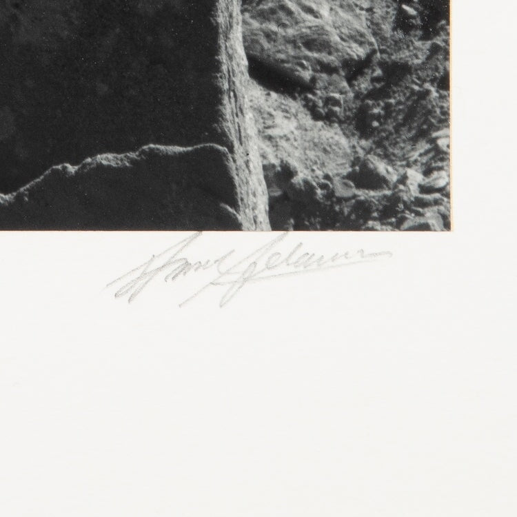 Monument Valley (boulder) Original Photograph Ansel Adams 