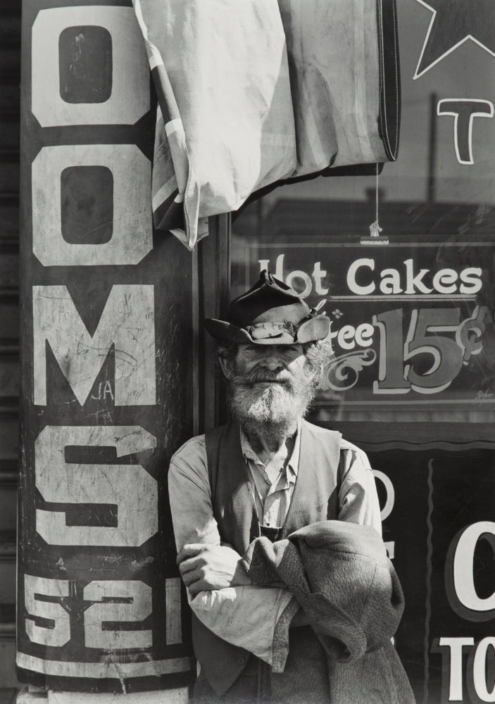 Itinerant, Merced, California Original Photograph Ansel Adams 