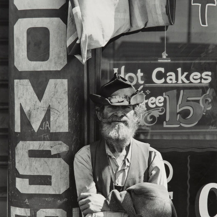 Itinerant, Merced, California Original Photograph Ansel Adams 