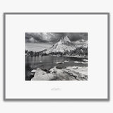 Cathedral Peak and Lake Shop_Repro_SEP The Ansel Adams Gallery Framed Standard Premium Gray Welded Frame 