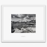 Cathedral Peak and Lake Shop_Repro_SEP The Ansel Adams Gallery Framed Standard White Wood 