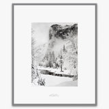 El Capitan, Winter Shop_Repro_SEP The Ansel Adams Gallery Framed Standard Premium Gray Welded Frame 