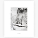 El Capitan, Winter Shop_Repro_SEP The Ansel Adams Gallery Unframed No Color 
