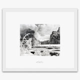 Gates of the Valley Shop_Repro_SEP The Ansel Adams Gallery Framed Standard White Wood 
