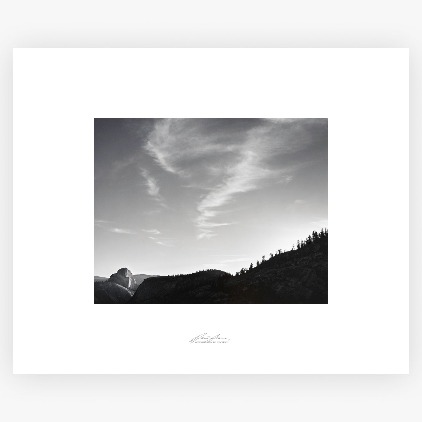 Half Dome, Olmstead Point Shop_Repro_SEP The Ansel Adams Gallery Unframed No Color 