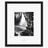 Nevada Fall, Rainbow Shop_Repro_SEP The Ansel Adams Gallery Framed Standard Black Wood 