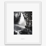 Nevada Fall, Rainbow Shop_Repro_SEP The Ansel Adams Gallery Framed Standard White Wood 
