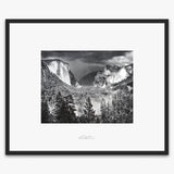 Thunderstorm, Yosemite Valley Shop_Repro_SEP The Ansel Adams Gallery Framed Standard Matte Black Metal 