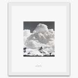 Unicorn Peak, Thunderclouds Shop_Repro_SEP The Ansel Adams Gallery Framed Standard White Wood 