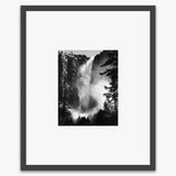 Bridalveil Fall Shop_Small_Print Ansel Adams Contrast Gray Metal 