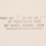 Afternoon Sun, Crater Lake National Park Original Photograph Ansel Adams 