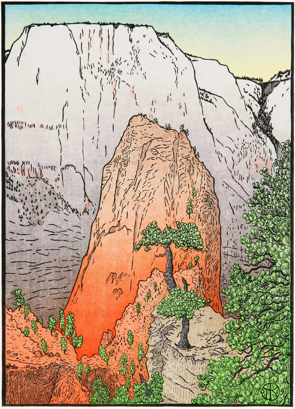 Angels Landing, Zion National Park Shop_Represented_Artist Tom Killion 