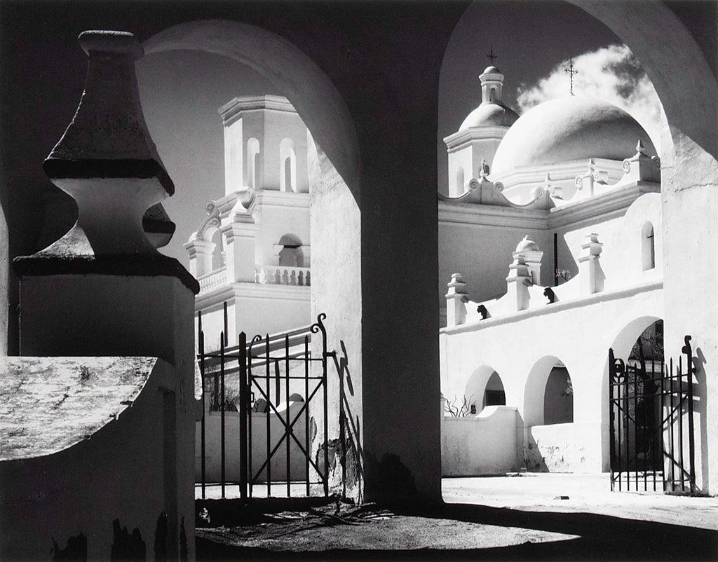 Arches, North Court, Mission San Xavier del Bac, Tucson, Arizona
