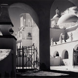 Arches, North Court, Mission San Xavier Original Photograph Ansel Adams 