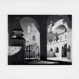 Arches, North Court, Mission San Xavier Original Photograph Ansel Adams 