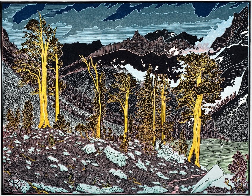 Big Arroyo, Foxtail Pines Shop_Represented_Artist Tom Killion 