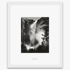 Bridalveil Fall Shop_Repro_SEP The Ansel Adams Gallery Framed Standard White Wood 