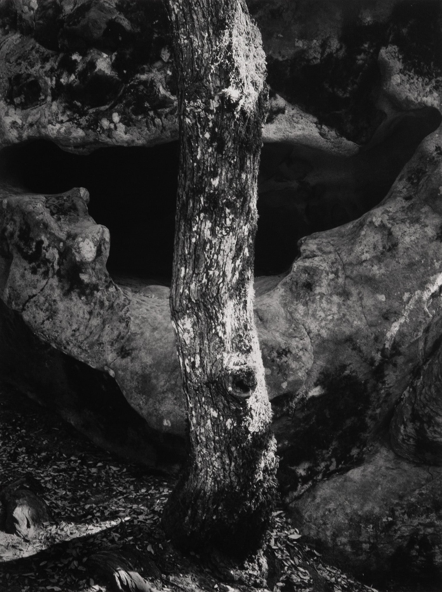 Castle Rock, Summit Road above Saratoga Original Photograph Ansel Adams 
