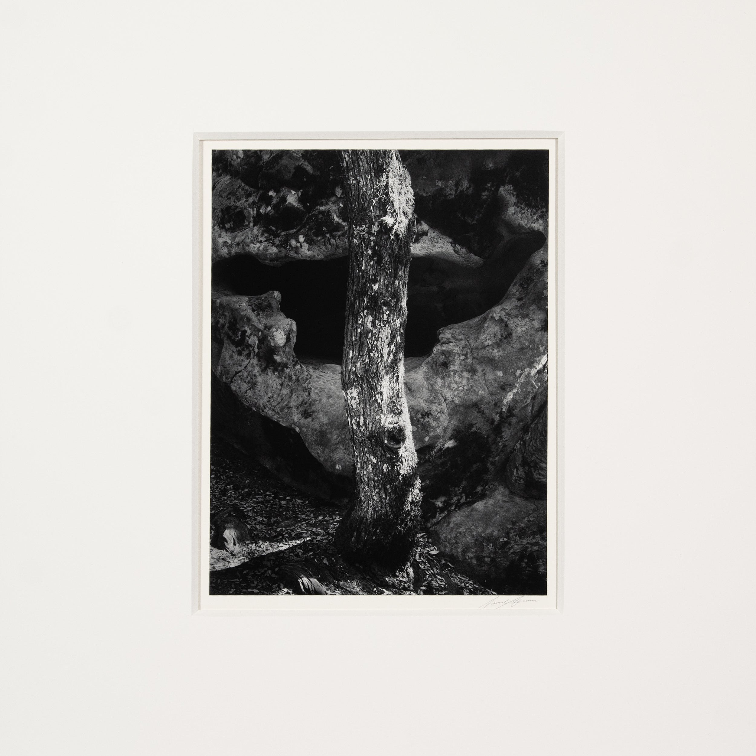 Castle Rock, Summit Road above Saratoga Original Photograph Ansel Adams 