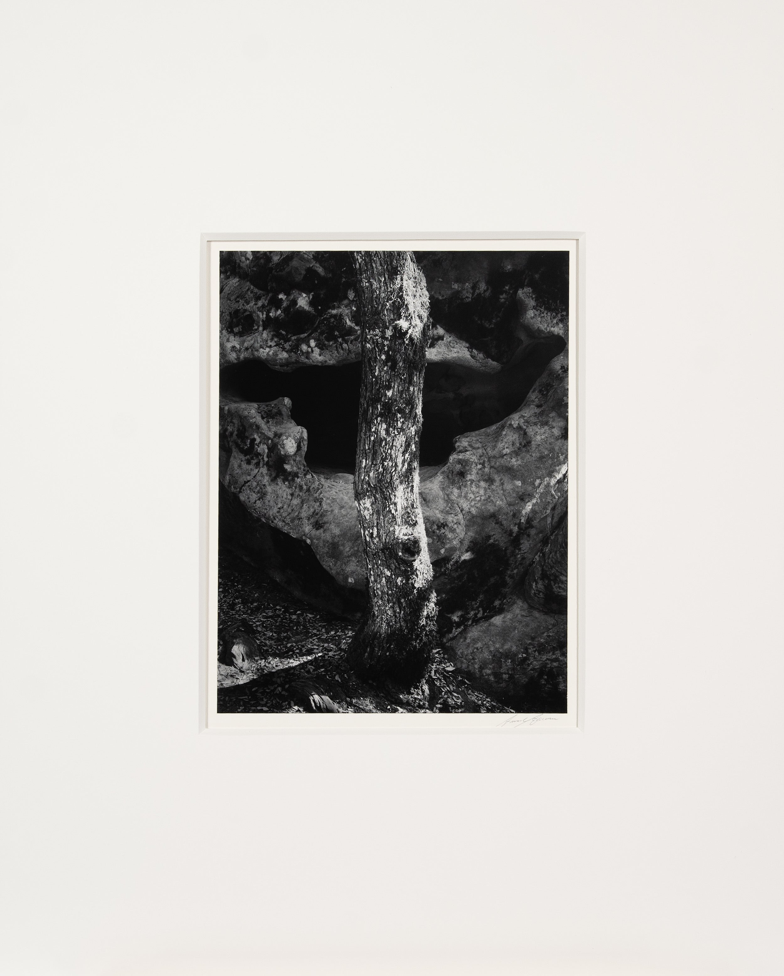 Castle Rock, Summit Road above Saratoga Original Photograph Ansel Adams 