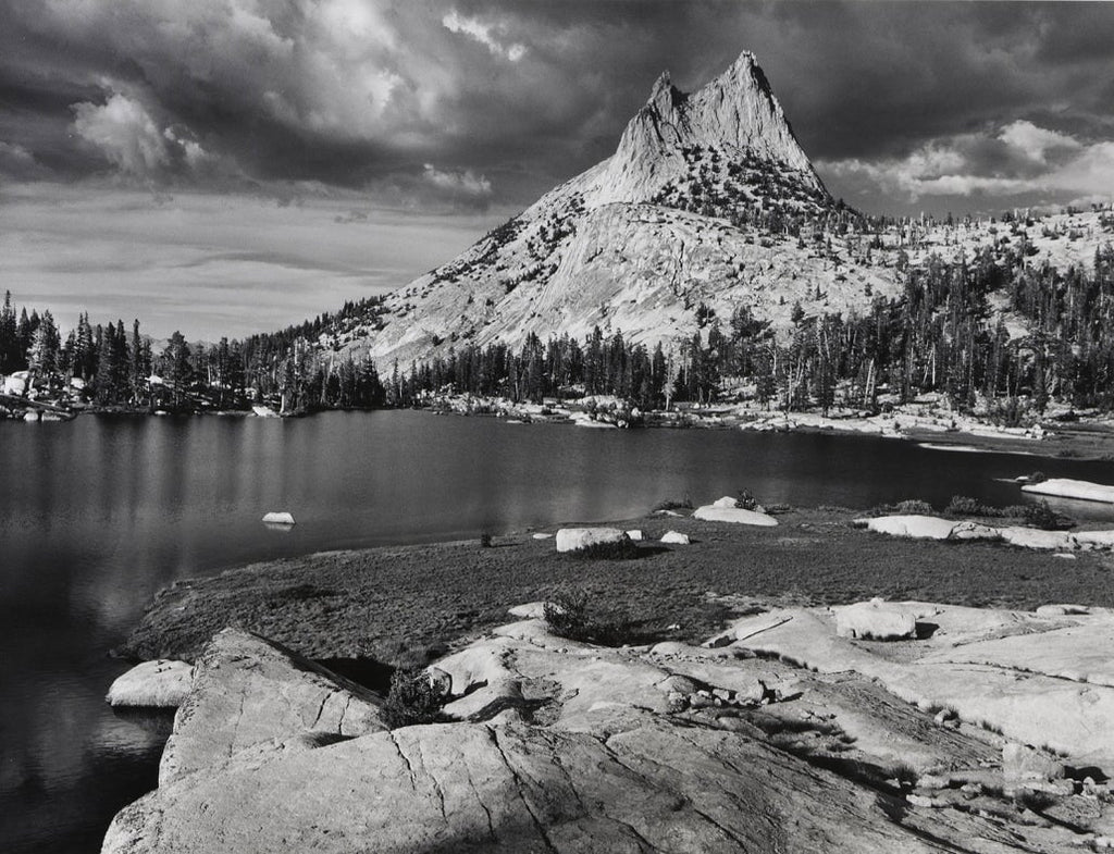 Cathedral Peak and Lake