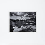 Cathedral Peak and Lake Original Photograph Ansel Adams 