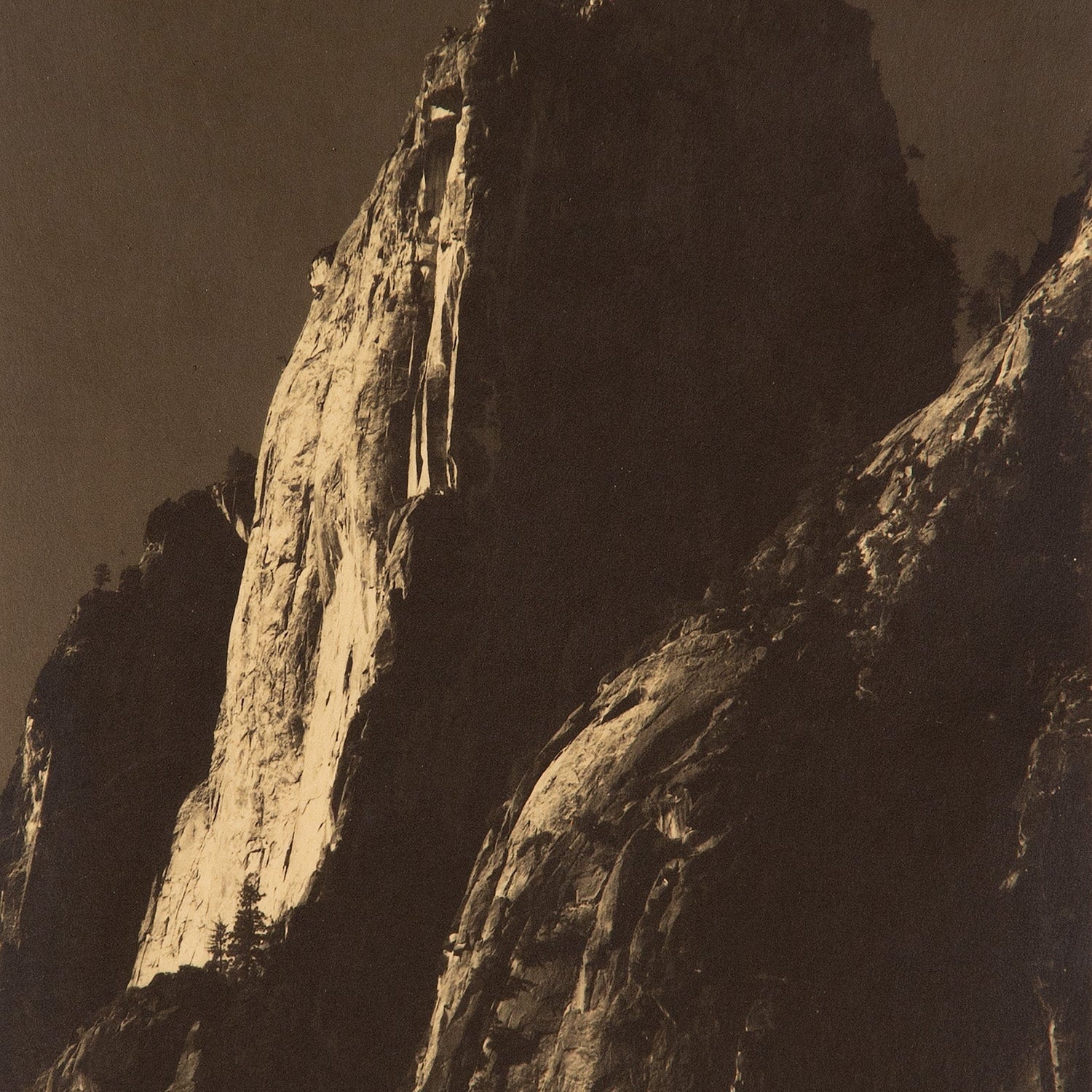 Cathedral Rocks, Detail The Ansel Adams Gallery 