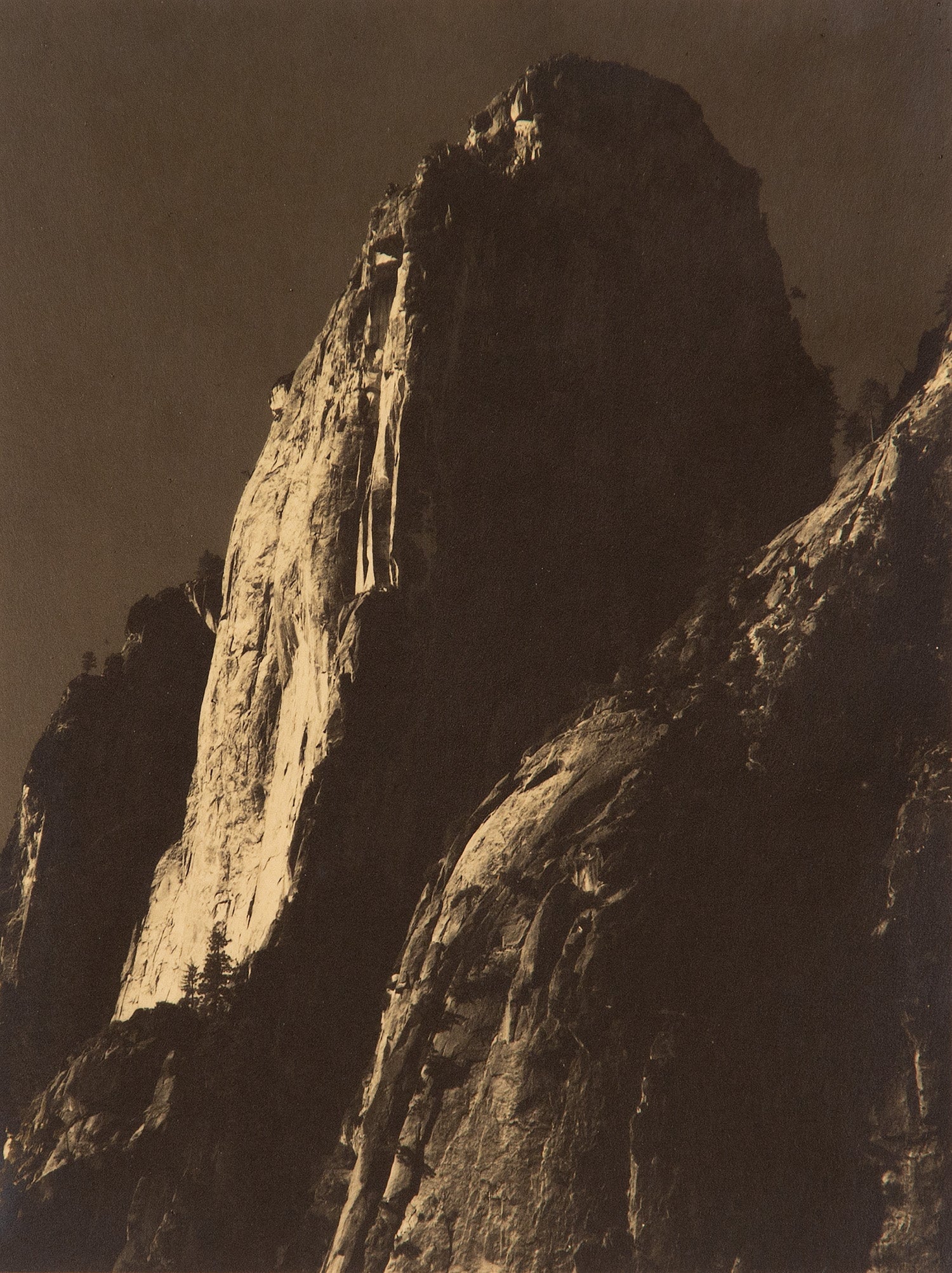 Cathedral Rocks, Detail The Ansel Adams Gallery 