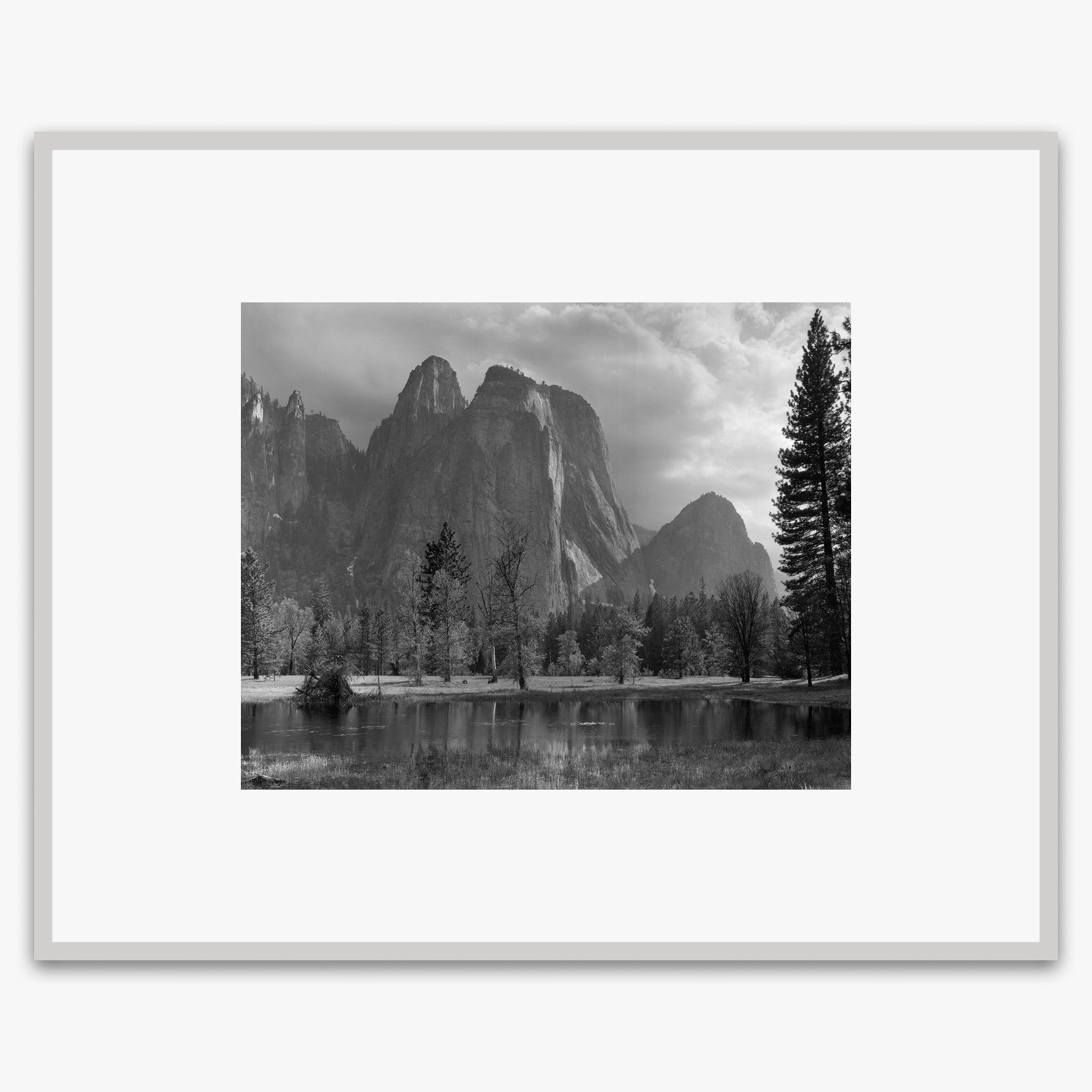 Cathedral Rocks, Yosemite Shop_Medium_Print The Ansel Adams Gallery German Silver Metal 