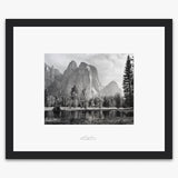 Cathedral Spires and Rocks Shop_Repro_SEP The Ansel Adams Gallery Framed Standard Black Wood 